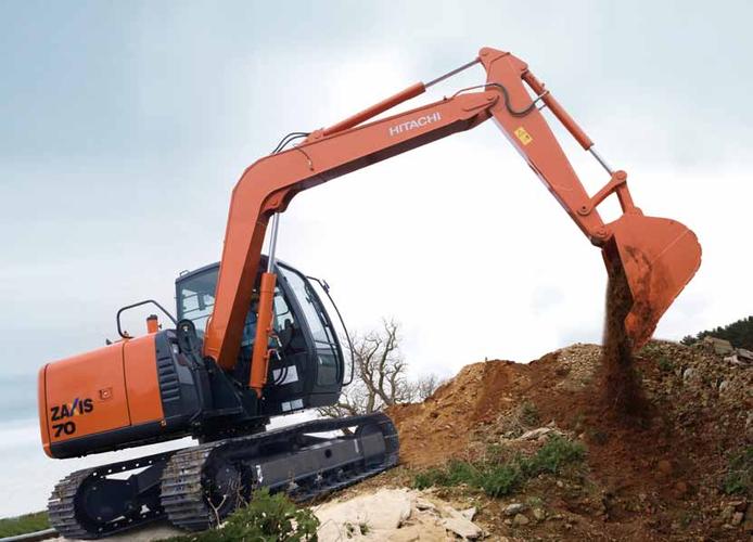 日立建机挖掘机zx70-5g-yz产品高清图-工程机械在线